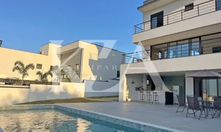 Casa Sobrado de Alto Padrão no Condomínio Terras da Alvorada - Itupeva, SP