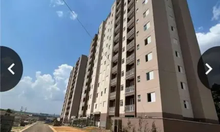 Apartamento para venda em limeira, jardim sao paulo, 2 dormitórios, 1 banheiro, 1 vaga