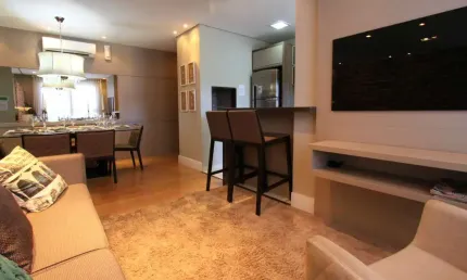 Apartamento com 3 quartos à venda na Rua Tobias de Macedo Júnior, 1138, Santo Inácio, Curitiba, 56 m2 por R$ 681.600