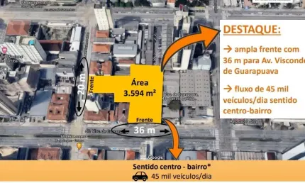 Sala comercial para alugar na Avenida Visconde de Guarapuava, 2943, Centro, Curitiba, 2943 m2 por R$ 200.000