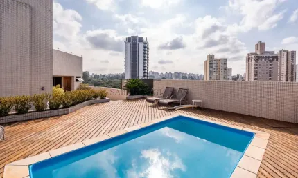 Cobertura com 5 quartos à venda na Rua Vereador Garcia Rodrigues Velho, 180, Cabral, Curitiba, 464 m2 por R$ 5.300.000
