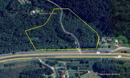 Terreno comercial à venda na BR 166, KM 25, Cerne Papanduva, Campina Grande do Sul, 35108 m2 por R$ 3.400.000