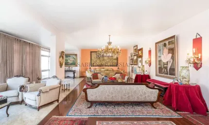 Apartamento com 4 quartos à venda na rua doutor murici, 819, centro, curitiba, 400 m2 por r$ 1.500.000