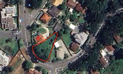 Terreno comercial à venda na Rua Eduardo Sprada, 2750, Campo Comprido, Curitiba, 721 m2 por R$ 990.000