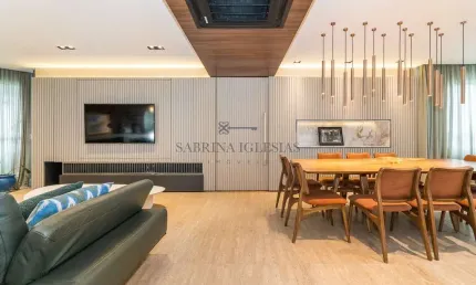 Apartamento com 3 quartos à venda na Rua Professor Pedro Viriato Parigot de Souza, 1609, Ecoville, Curitiba, 214 m2 por R$ 2.950.000