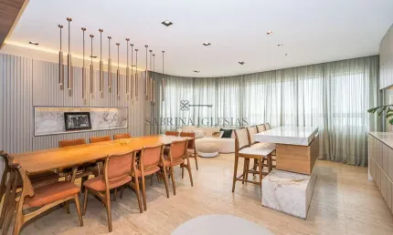Apartamento com 3 quartos à venda na rua professor pedro viriato parigot de souza, 1609, ecoville, curitiba, 214 m2 por r$ 2.950.000