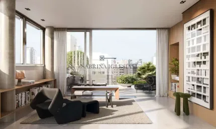 Apartamento com 2 quartos à venda na Alameda Júlia da Costa, 967, Bigorrilho, Curitiba, 130 m2 por R$ 1.990.000