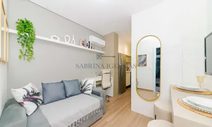 Apartamento com 1 quarto à venda na Avenida Paraná, 3553, Boa Vista, Curitiba, 30 m2 por R$ 303.000