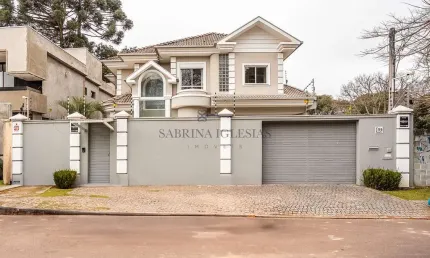 Casa com 4 quartos à venda na rua pedro nogarolli, 56, santo inácio, curitiba, 295 m2 por r$ 2.900.000