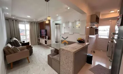 Apartamento à venda, 57 m² por R$ 419.000,00 - Vila Curuçá - Santo André/SP