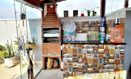 Cobertura com 2 dormitórios à venda, 100 m² por R$ 426.000,00 - Vila Vitória - Santo André/SP