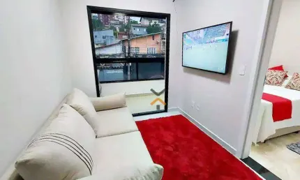 Apartamento com 2 dormitórios, 45 m² - venda por r$ 690.000,00 ou aluguel por r$ 4.500,02/mês - vila floresta - santo andré/sp