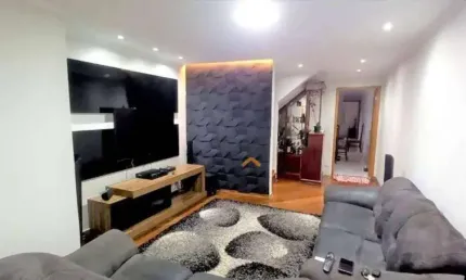 Sobrado com 4 dormitórios à venda, 239 m² por R$ 1.200.000,00 - Vila Eldízia - Santo André/SP