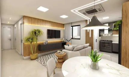 Apartamento com 2 dormitórios à venda, 63 m² por R$ 497.000,00 - Vila Assunção - Santo André/SP