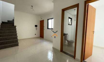 Cobertura com 2 dormitórios à venda, 86 m² por R$ 400.000,00 - Jardim Alvorada - Santo André/SP