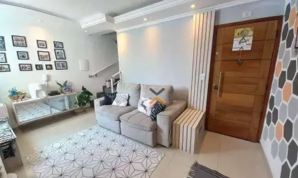 Cobertura à venda, 136 m² por R$ 575.000,00 - Vila Bastos - Santo André/SP