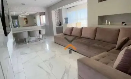 Apartamento com 3 dormitórios à venda, 107 m² por R$ 910.000,00 - Vila Homero Thon - Santo André/SP