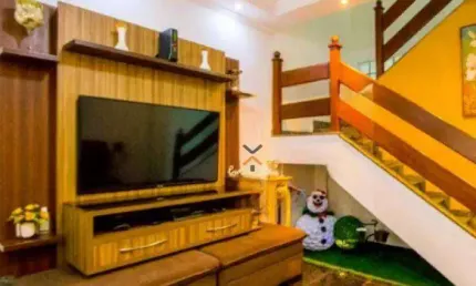 Sobrado com 2 dormitórios à venda, 120 m² por R$ 490.000,00 - Vila Bela Vista - Santo André/SP