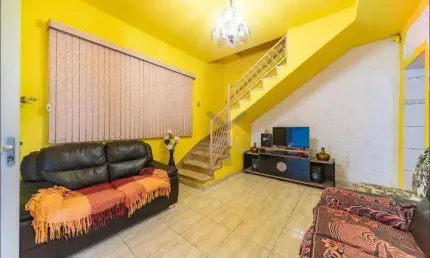 Sobrado com 3 dormitórios à venda, 176 m² por R$ 600.000,00 - Campestre - Santo André/SP