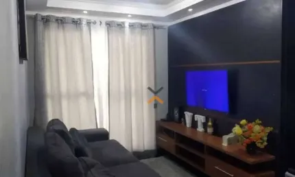 Apartamento com 2 dormitórios à venda, 50 m² por R$ 320.000,00 - Vila Homero Thon - Santo André/SP