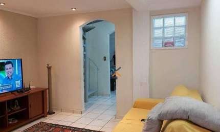 Sobrado com 3 dormitórios à venda, 170 m² por R$ 447.000,00 - Jardim Ana Maria - Santo André/SP