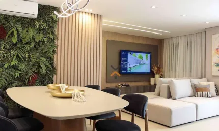 Apartamento com 3 dormitórios à venda, 79 m² por R$ 747.740,51 - Vila Valparaíso - Santo André/SP