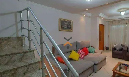Sobrado com 3 dormitórios à venda, 179 m² por R$ 852.000,00 - Vila Floresta - Santo André/SP