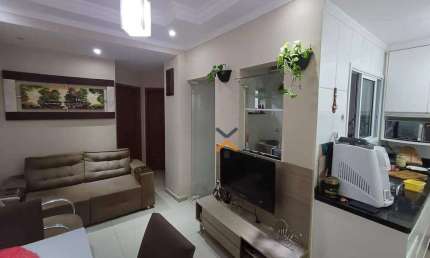 Apartamento com 2 dormitórios à venda, 46 m² por R$ 272.000,00 - Jardim Alvorada - Santo André/SP