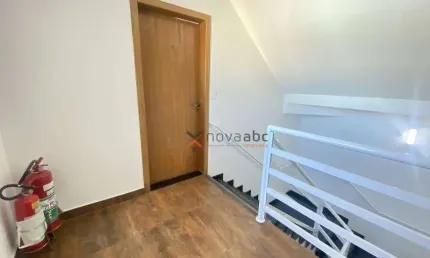 Cobertura com 2 dormitórios para alugar, 60 m² por R$ 3.225,00/mês - Vila Camilópolis - Santo André/SP