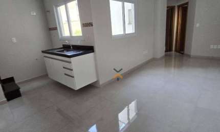Cobertura com 2 dormitórios à venda, 74 m² por R$ 375.000,00 - Parque João Ramalho - Santo André/SP