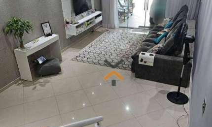Sobrado com 3 dormitórios à venda, 149 m² por R$ 750.000,00 - Parque Oratório - Santo André/SP
