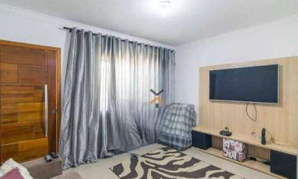 Sobrado com 3 dormitórios à venda, 115 m² por R$ 532.000,00 - Parque Jaçatuba - Santo André/SP