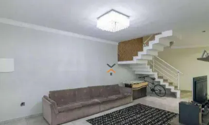 Sobrado com 3 dormitórios à venda, 266 m² por R$ 860.000,00 - Vila Alzira - Santo André/SP