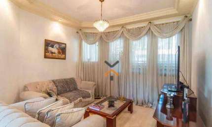 Sobrado com 3 dormitórios à venda, 186 m² por R$ 852.000,00 - Vila Camilópolis - Santo André/SP