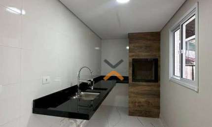 Cobertura com 2 dormitórios, 122 m² - venda por R$ 550.000,00 ou aluguel por R$ 3.280,01/mês - Vila Linda - Santo André/SP