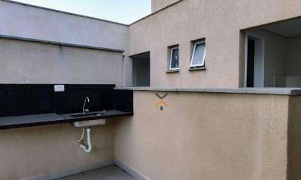 Cobertura à venda, 84 m² por R$ 550.000,00 - Campestre - Santo André/SP