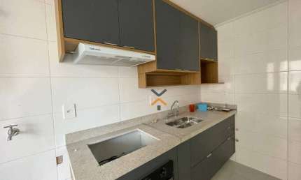 Apartamento com 2 dormitórios para alugar, 64 m² por R$ 3.932,00/mês - Centro - Santo André/SP
