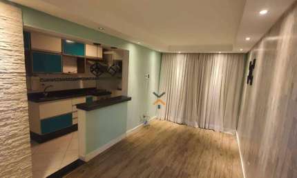 Apartamento com 2 dormitórios à venda, 59 m² por R$ 280.000,00 - Parque São Vicente - Mauá/SP