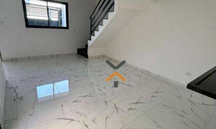 Sobrado com 2 dormitórios à venda, 76 m² por R$ 734.000,00 - Jardim Santo Alberto - Santo André/SP