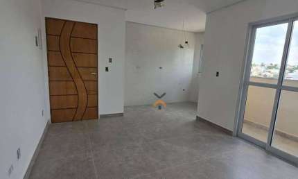 Cobertura com 2 dormitórios à venda, 106 m² por R$ 450.000,00 - Vila Alzira - Santo André/SP