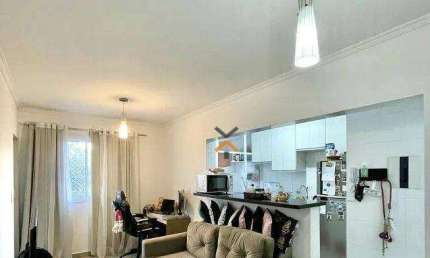 Apartamento com 1 dormitório para alugar, 48 m² por R$ 2.760,00/mês - Jardim do Mar - São Bernardo do Campo/SP