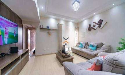 Sobrado com 3 dormitórios à venda, 153 m² por R$ 699.000,00 - Vila Floresta - Santo André/SP