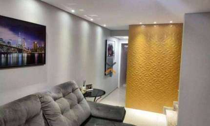 Sobrado com 3 dormitórios à venda, 197 m² por R$ 734.000,00 - Ferrazópolis - São Bernardo do Campo/SP