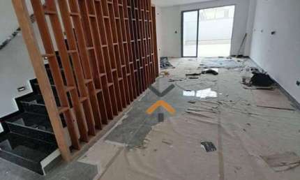 Sobrado com 3 dormitórios à venda, 137 m² por R$ 895.000,00 - Parque Oratório - Santo André/SP