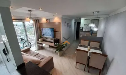 Apartamento com 2 dormitórios à venda, 55 m² por R$ 345.000,00 - Jardim Irajá - São Bernardo do Campo/SP
