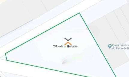 Terreno à venda, 787 m² por R$ 1.600.000,00 - Vila Sacadura Cabral - Santo André/SP