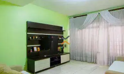 Sobrado com 3 dormitórios à venda, 226 m² por R$ 852.000,00 - Vila Pires - Santo André/SP