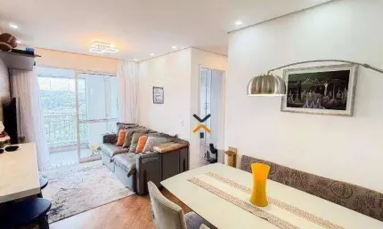Apartamento com 2 dormitórios à venda, 57 m² por R$ 600.000,00 - Vila Homero Thon - Santo André/SP