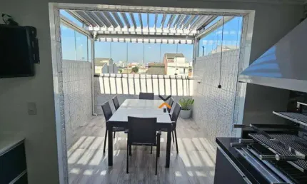 Cobertura com 2 dormitórios à venda, 100 m² por r$ 530.000,00 - vila metalúrgica - santo andré/sp