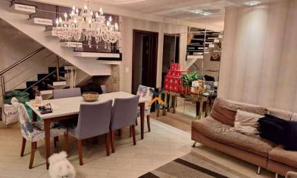 Apartamento Triplex com 3 dormitórios à venda, 187 m² por R$ 990.000,00 - Santa Maria - Santo André/SP